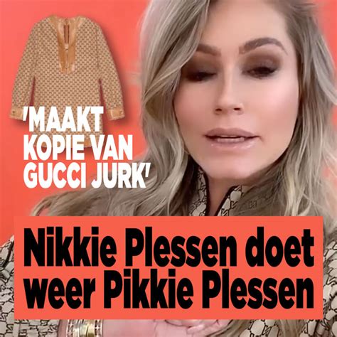 nikkie plessen jurk gucci